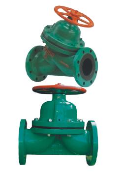 直流式 法兰连接隔膜阀 直流式 法兰连接隔膜阀