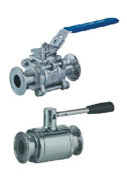 三片式不锈钢卫生级球阀 三片式不锈钢卫生级球阀