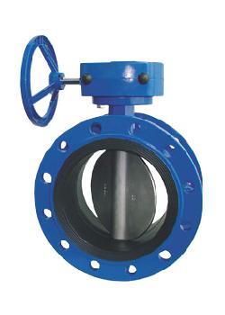 法兰式软密封中线蜗轮蝶阀 法兰式软密封中线蜗轮蝶阀