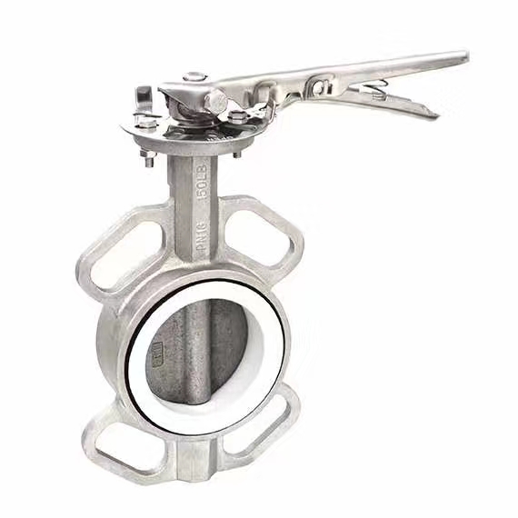 衬氟对夹蝶阀 衬氟对夹蝶阀