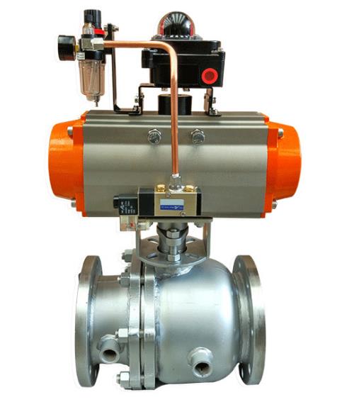 保温气动球阀 保温气动球阀